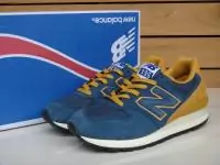 new balance 574 homme 2019U running chaussures hot sale 9893 bleu jaune